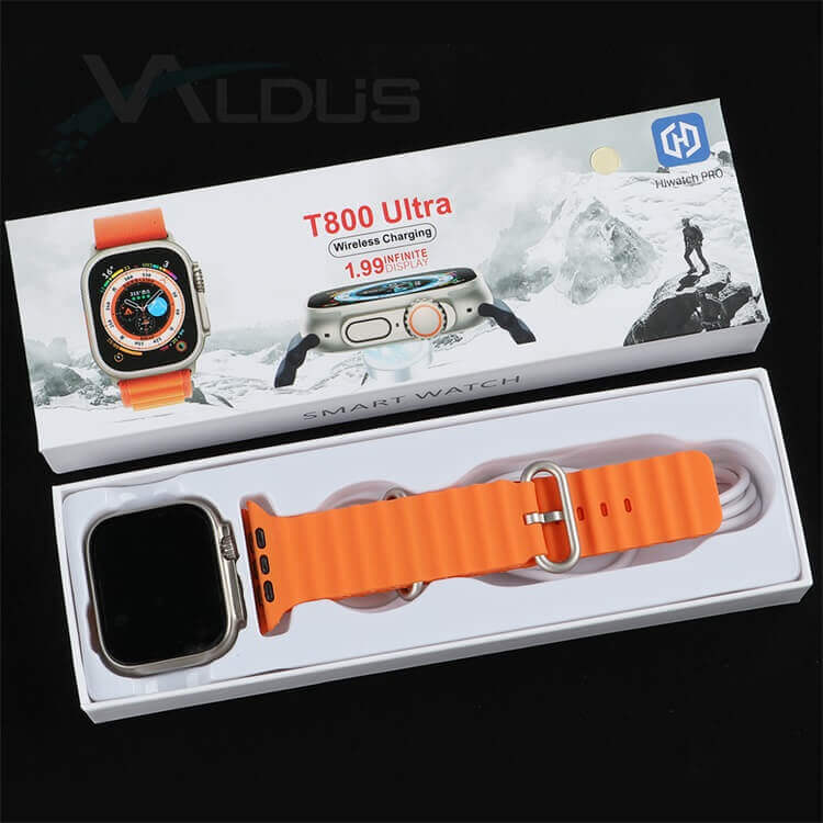 Reloj inteligente T800 ULTRA PRO T800 ultra  recibe y hace llamadas🔥