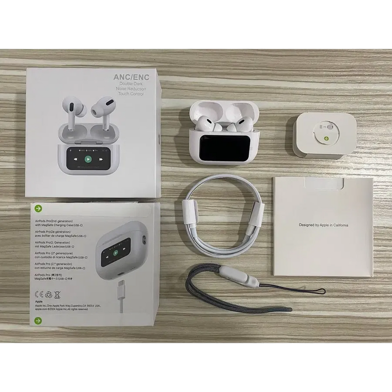 Último día de oferta ✅AIRPODS PRO CON PANTALLA TACTIL+ LAYARD GRATIS