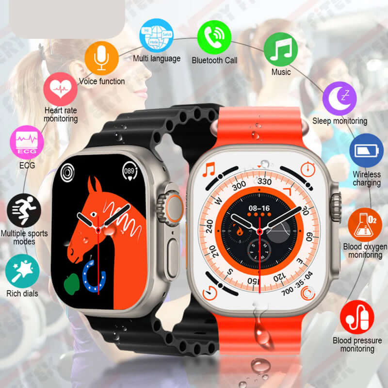 Reloj inteligente T800 ULTRA PRO T800 ultra  recibe y hace llamadas🔥