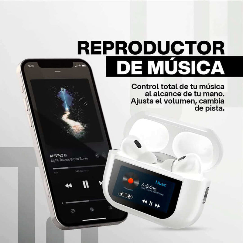 Último día de oferta ✅AIRPODS PRO CON PANTALLA TACTIL+ LAYARD GRATIS