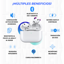 ÚLTIMO DÍA DE OFERTA ✅AirPods PRO 3 ANC®️ (2026) ALTA GAMA +  Funda  Gratis