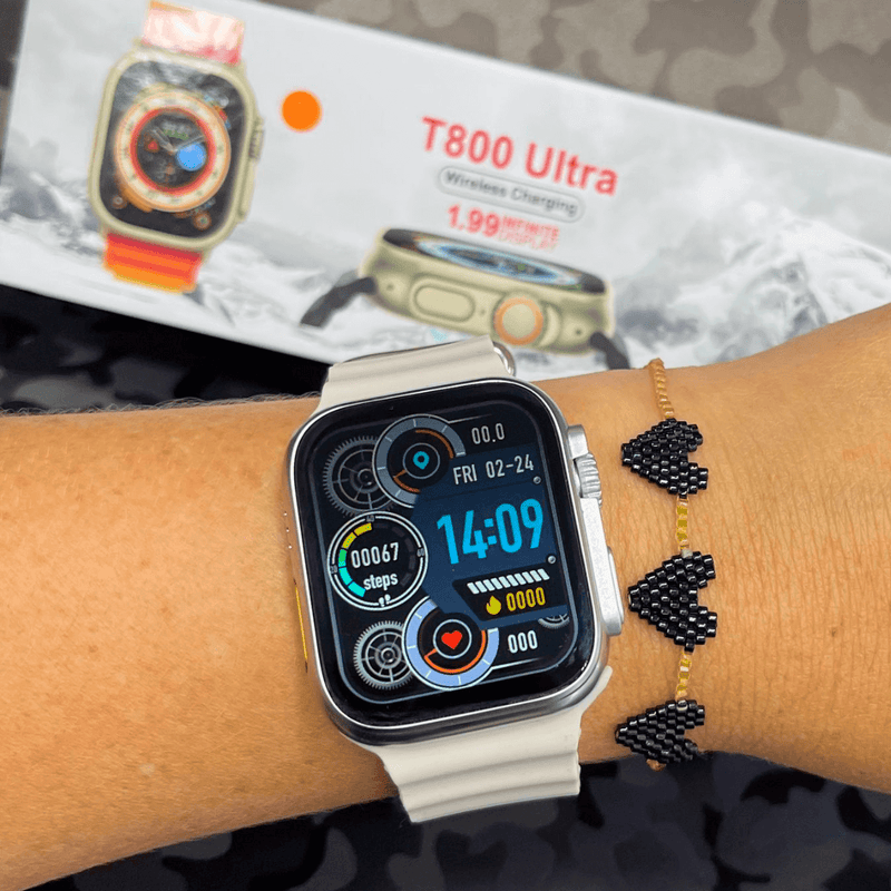 Reloj inteligente T800 ULTRA PRO T800 ultra  recibe y hace llamadas🔥